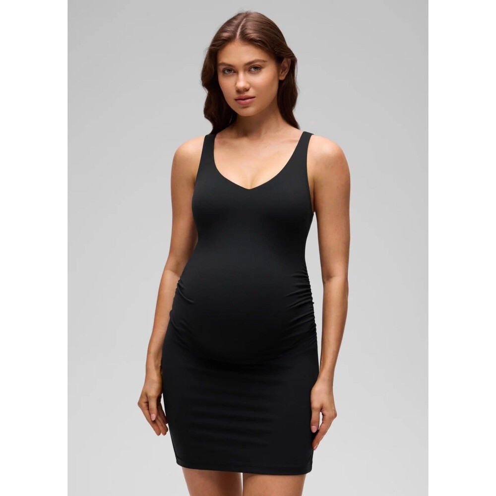 CRZ Yoga Maternity Dress NWT Butterlux V Neck Tennis Women’s XL